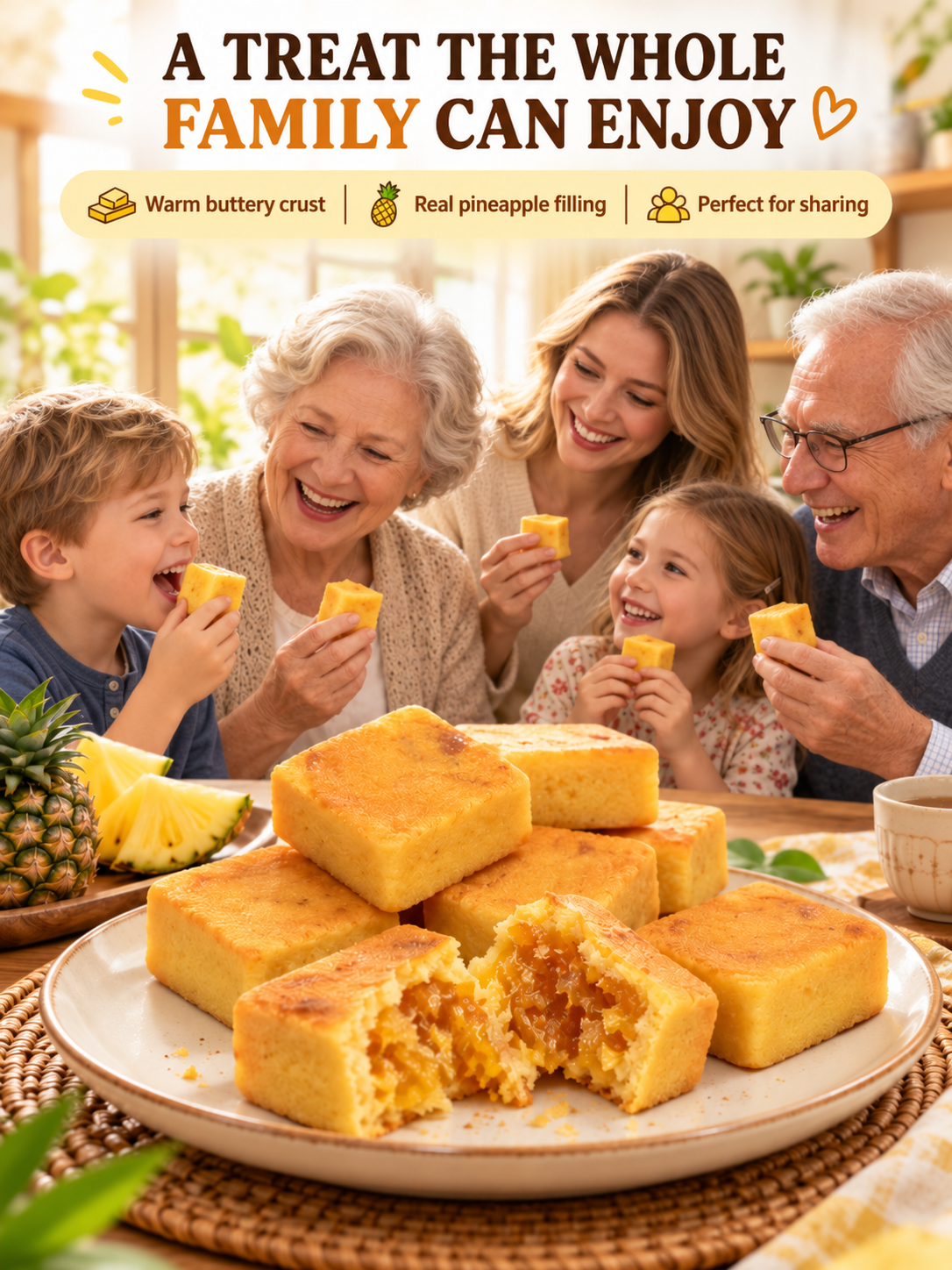 Golden Pineapple Butter Cakes-A