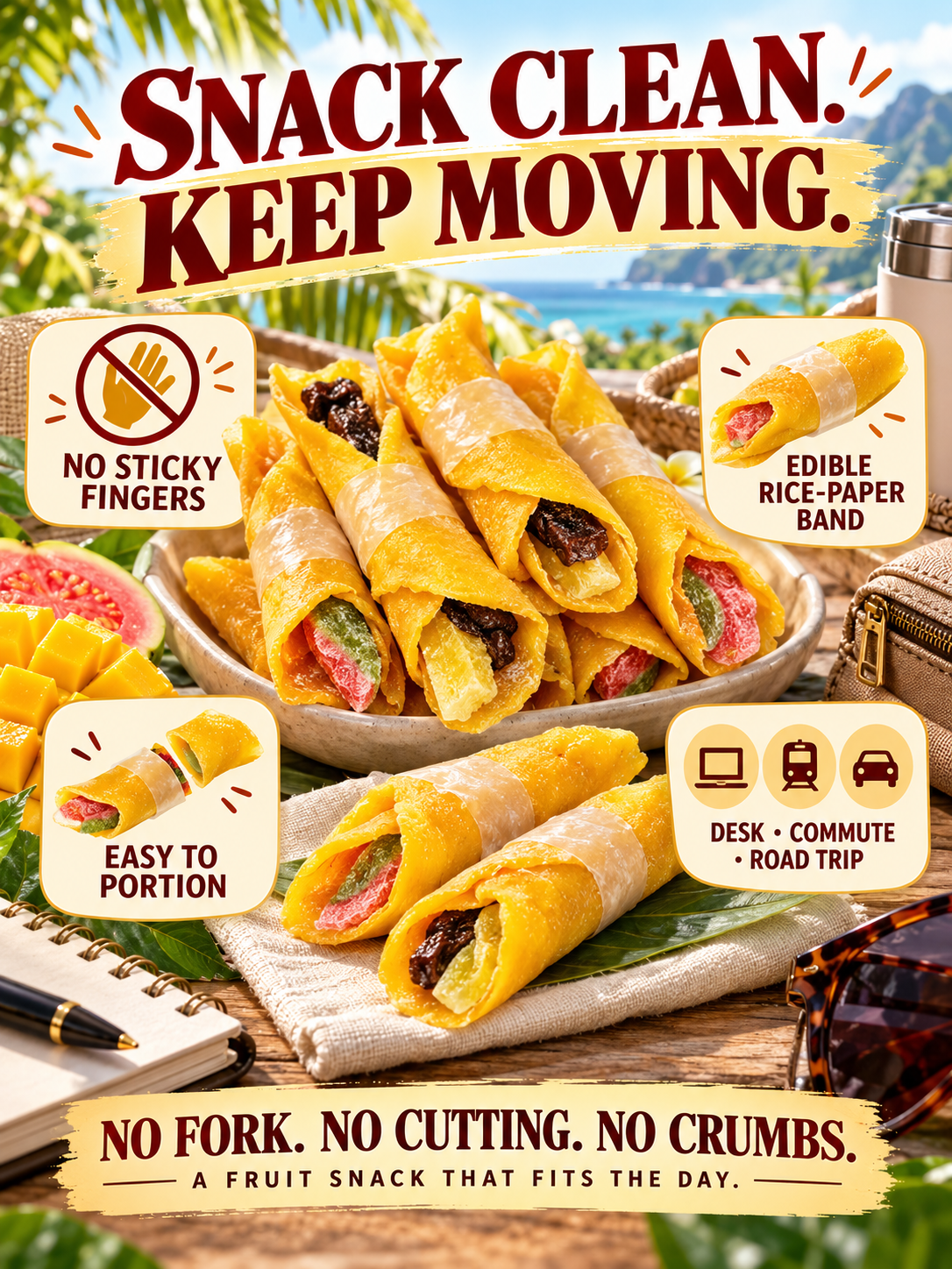 😋 Mango Fruit Rolls - The Sweet-Tangy Snack Your Cravings Actually Want-FD6U