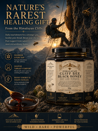 Himalayan Cliff Bee Black Honey-A