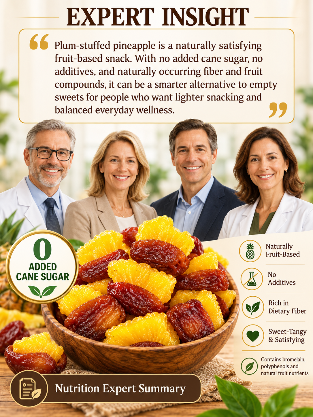 Juicy Pineapple-Stuffed Plums-A