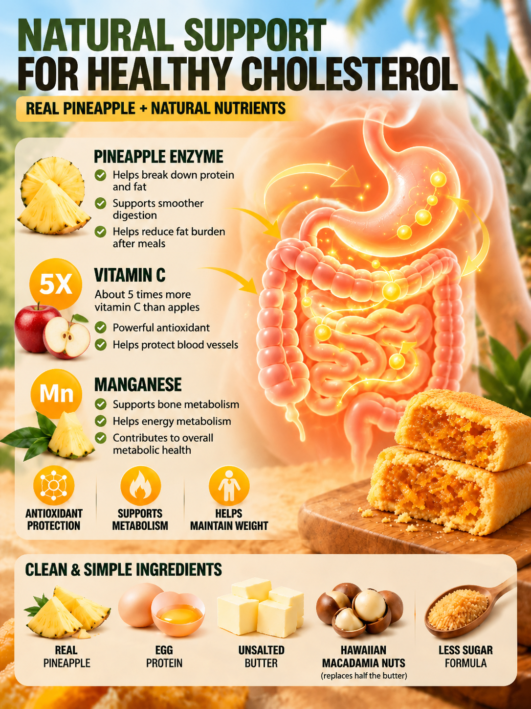 Golden Pineapple Butter Cakes-A
