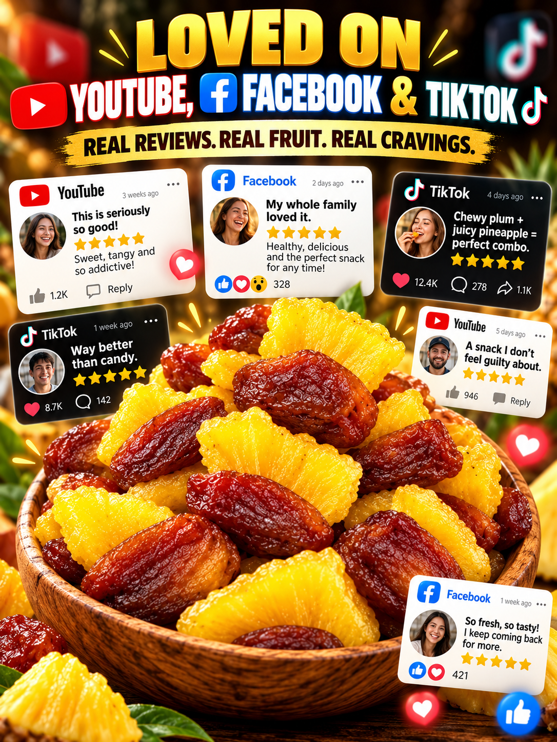 Juicy Pineapple-Stuffed Plums-A