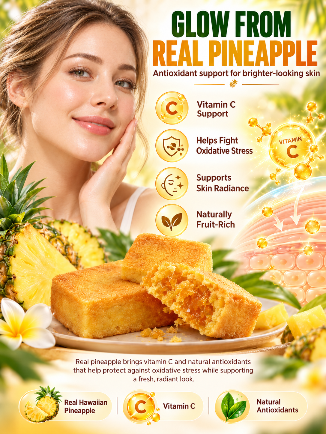 Golden Pineapple Butter Cakes-A