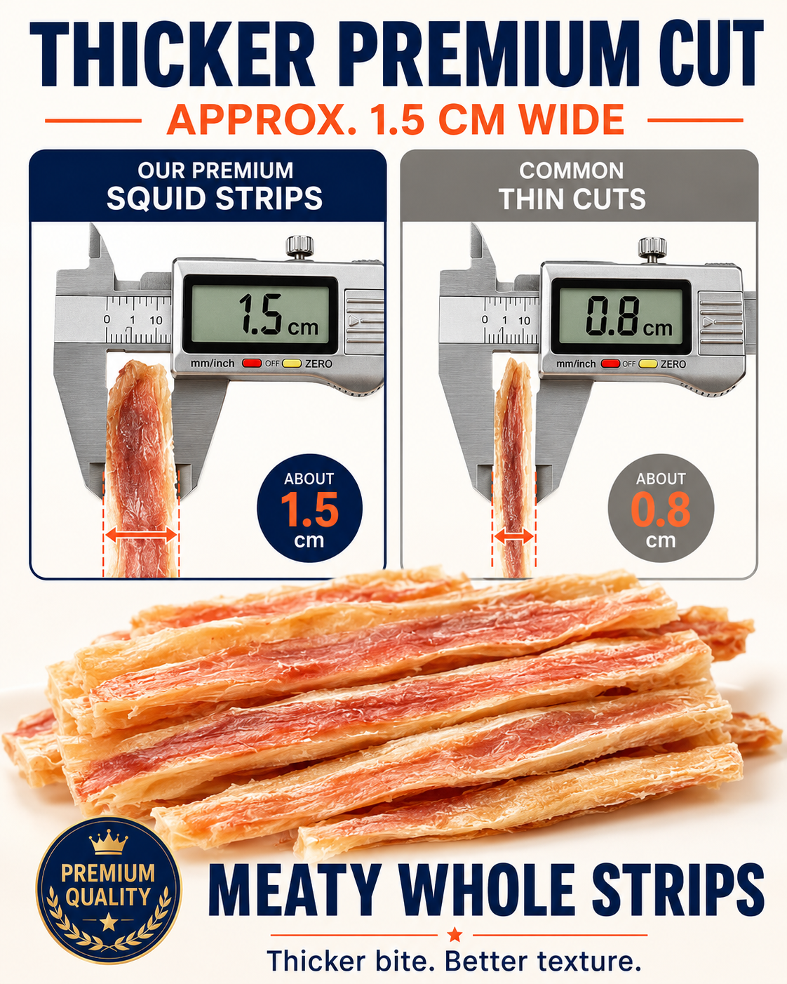 🔥 Deep-Sea Squid Strips‖ High-Protein Ready-to-Eat Seafood Snack for Smarter Daily Snacking-A