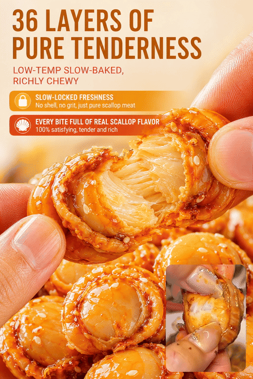 Premium Wild-Caught Scallops-A