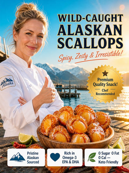 Premium Wild-Caught Scallops-A