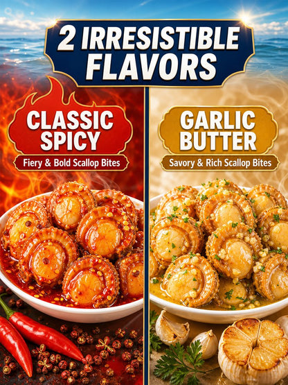 Premium Wild-Caught Scallops-A